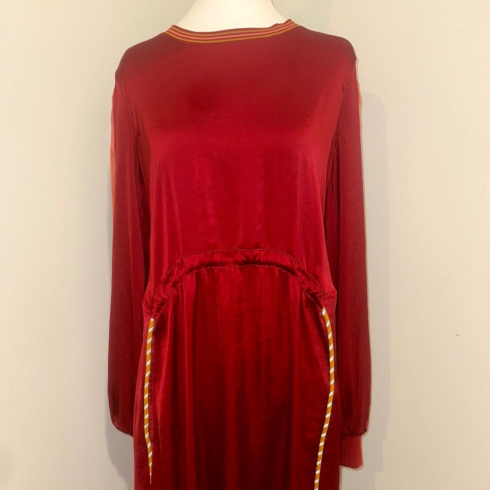 Lululemon collaboration with Roksanda Maroon Dress Size 4